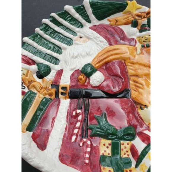 Santa Platter Rosegarden Tray - Picture 5 of 10